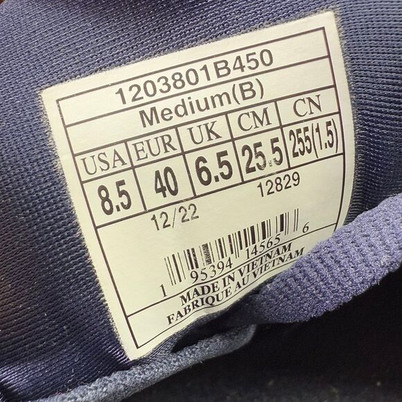 BROOKS WOMEN'S GHOST 15 NEUTRAL RUNNING SHOES PEACOAT PEARL SALT AIR SZ 8.5 (B) - Picture 9 of 9